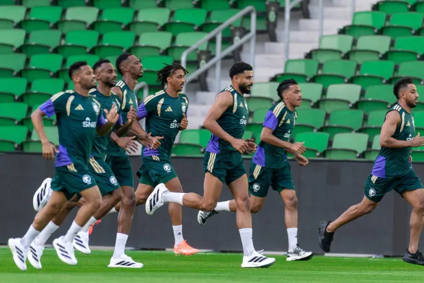 بعثة المنتخب السعودي ستغادر عبر طائرة خاصة إلى ميامي السبت (المنتخب السعودي) 