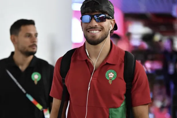 الجناح الدولي المغربي عبد الصمد الزلزولي (حساب اللاعب في إنستغرام) 