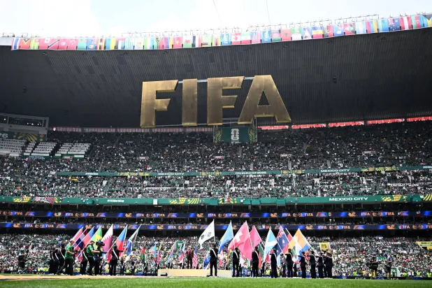 11 June 2026, Mexico, Mexico city: A general view bfore the start of the 2026 FIFA World Cup Group A soccer match between Mexico and South Africa at the Azteca Stadium (Mexico City Stadium). Photo: Tom Weller/dpa
