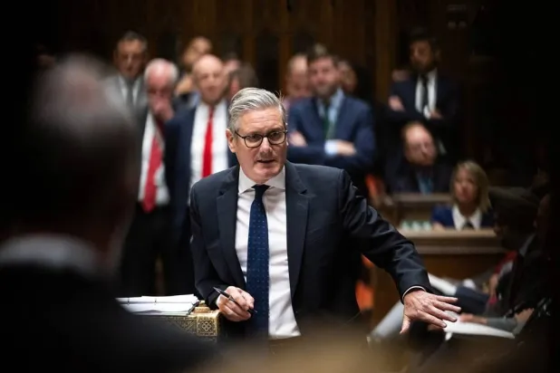 British Prime Minister Keir Starmer speaks during the Prime Minister's Questions at the House of Commons in London, Britain, June 10, 2026. (House of Commons/Handout via Reuters)