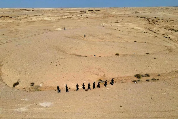 غرب العراق... في صميم أخبار الحرب الإقليمية الحالية (آ ف ب)