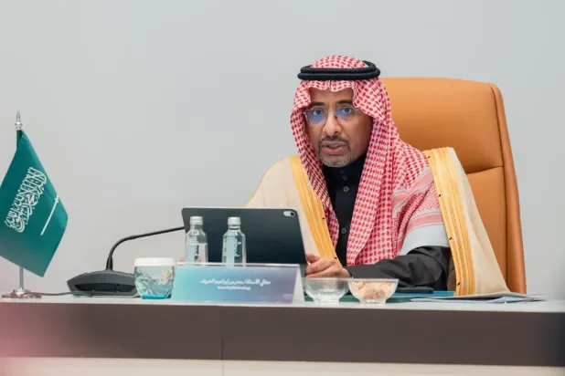 Saudi Minister of Industry and Mineral Resources Bandar Alkhorayef held a series of bilateral meetings in Astana on Friday with leaders of several Kazakh mining and metals companies. (SPA)