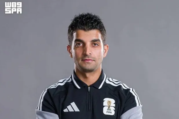 Saudi referee Abdullah Al-Shehri. (SPA)