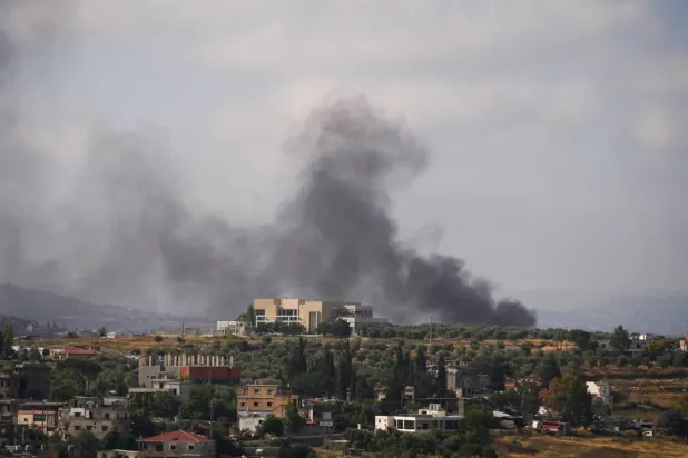 İsrail, Nebatiye yakınlarındaki Şukin bölgesini bombaladı (Reuters)
