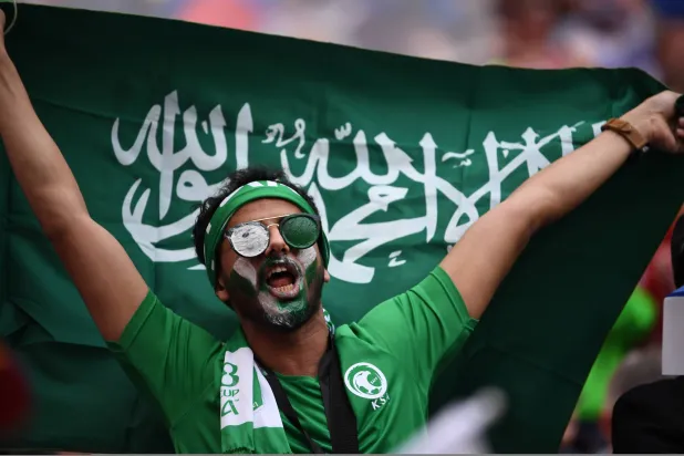 الجمهور السعودي حضر بكثافة في ميامي (د.ب.أ)