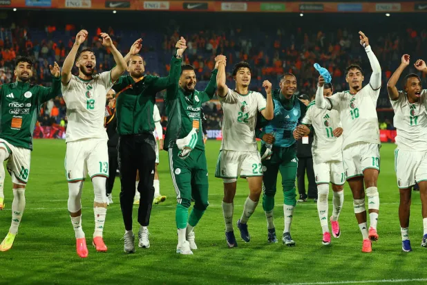 منتخب الجزائر (رويترز)