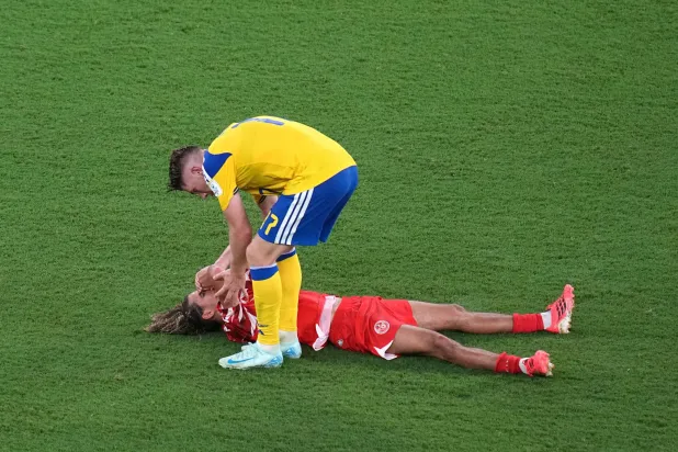 المنتخب التونسي دفع ثمن البداية المتحفظة (أ.ب)