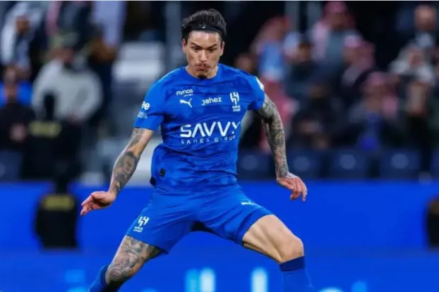 مهاجم الهلال الأوروغواياني داروين نونيز (نادي الهلال)