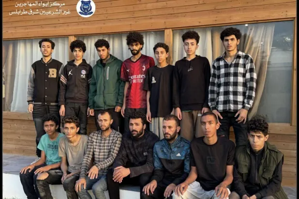 جهاز مكافحة الهجرة غير المشروعة بشرق طرابلس رحّل 14 مهاجراً مصرياً (الجهاز)