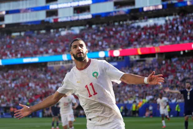بات الصيباري ثاني لاعب أفريقي ينجح في التسجيل خلال أول مباراتين له في كأس العالم (د.ب.أ)
