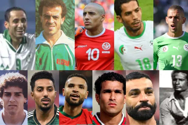 «جنرالات المونديال»... خمسة فرسان يتربعون على عرش التهديف العربي في كأس العالم