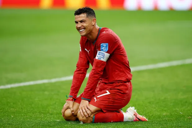 كريستيانو رونالدو قائد منتخب البرتغال (رويترز)
