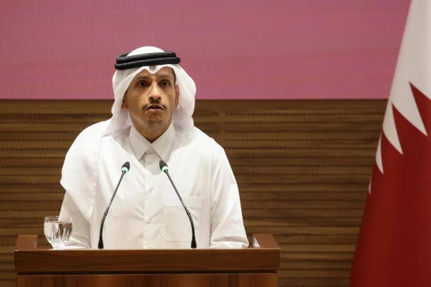 رئيس الوزراء القطري وزير الخارجية الشيخ محمد بن عبد الرحمن آل ثاني (أ.ف.ب)