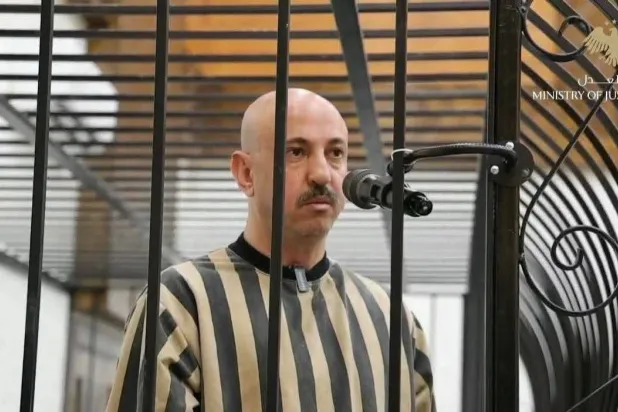 Wassim al-Assad appears in court. (Syrian Justice Ministry)