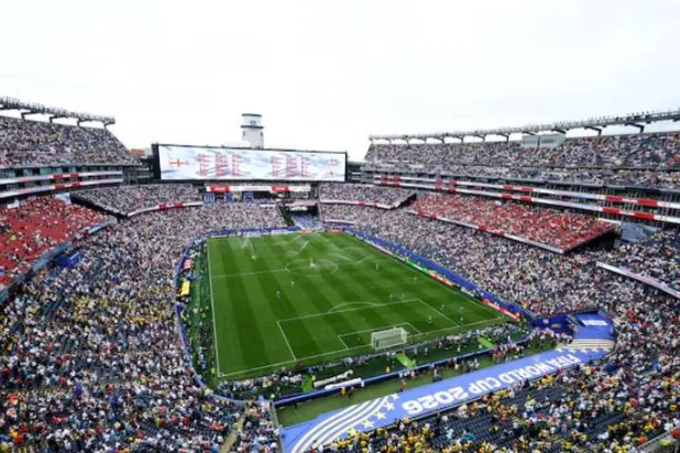 Soccer Football - FIFA World Cup 2026 - Group L - England v Ghana - Boston Stadium, Foxborough, Massachusetts, US - June 23, 2026 General view inside the stadium during the warm up before the match REUTERS/Pilar Olivares/File Photo 