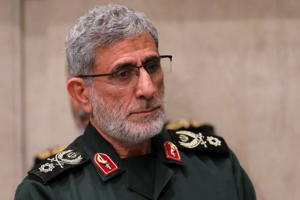 قائد "فيلق القدس" في الحرس الثوري الإيراني إسماعيل قاآني (أ.ف.ب - أرشيفية)
