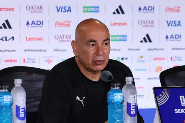 حسام حسن المدير الفني للمنتخب المصري (الاتحاد المصري لكرة القدم)