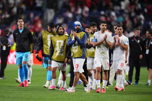 ودع المنتخب الإيراني لكرة القدم منافسات بطولة كأس العالم (أ.ب)