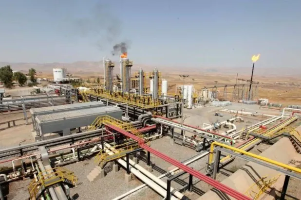 Irak Kürt Bölgesel Yönetimi (IKBY) topraklarındaki bir petrol sahası (Reuters)