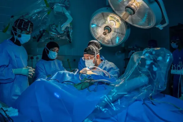 Consultant Otolaryngologist at King Saud University Medical City Dr. Farid Alzahrani explained that autonomous navigation is among the latest technologies supporting cochlear implant procedures - SPA