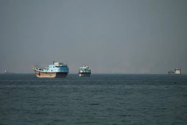 Hürmüz Boğazı'ndaki gemiler (Reuters)