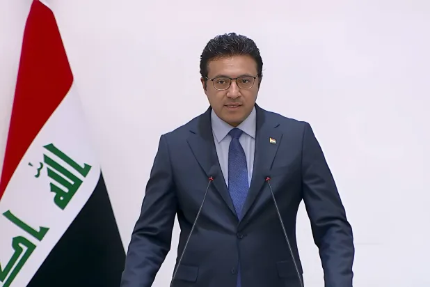 الناطق باسم الحكومة حيدر العبودي (وكالة الأنباء العراقية)