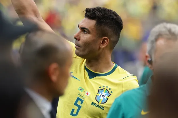 كاسيميرو لاعب وسط منتخب البرازيل (إ.ب.أ)