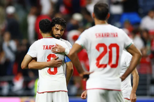 منتخب إيران ودع منافسات المونديال وشكر سكان تيخوانا (رويترز)