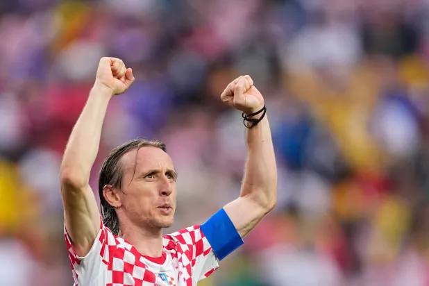 قائد المنتخب الكرواتي لوكا مودريتش (أ.ب)