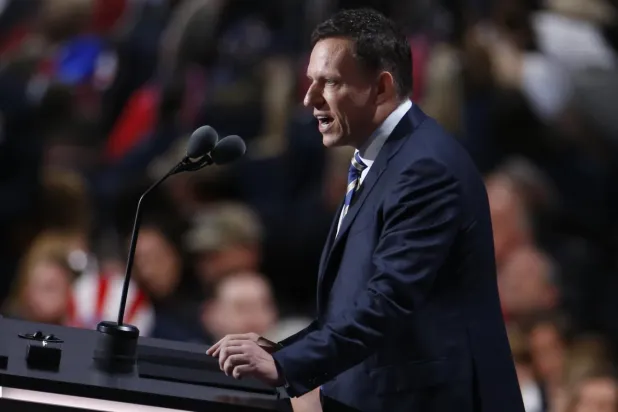 Peter Thiel, Facebook'un ilk yatırımcılarından biriydi (Reuters)