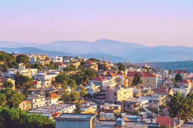 A view of the Christian town of Ain Ebel in southern Lebanon (Ain Ebel Municipality Facebook page)