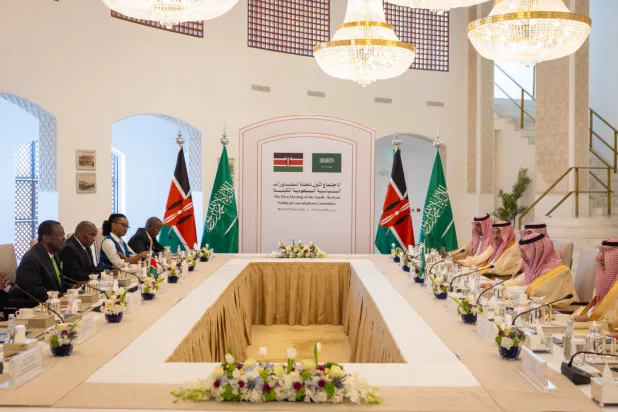 الاجتماع الأول للجنة المشاورات السياسية السعودية الكينية في الرياض (الخارجية السعودية)