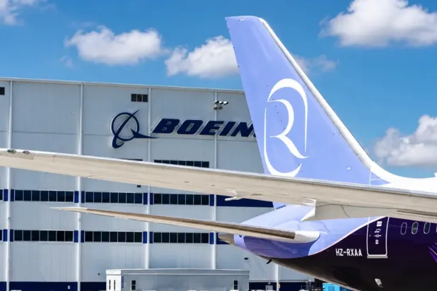  A Boeing 787 aircraft at Boeing’s facility in Seattle, United States. (X)
