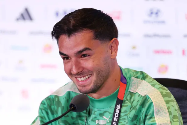 براهيم دياز نجم المنتخب المغربي (أ.ف.ب)