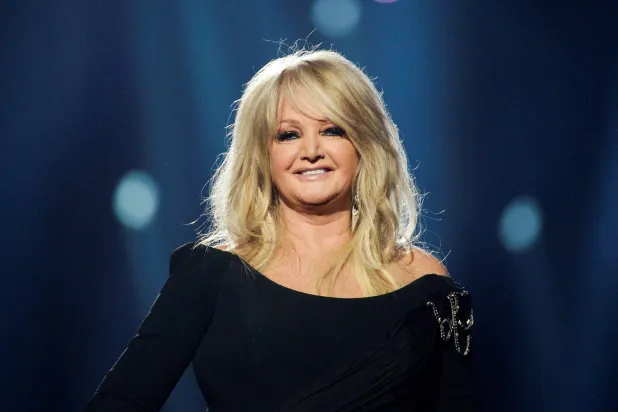 FILE PHOTO: Bonnie Tyler of Britain performs the song "Believe in Me" during the final of the 2013 Eurovision Song Contest at the Malmo Opera Hall in Malmo May 18, 2013. REUTERS/Jessica Gow/Scanpix Sweden