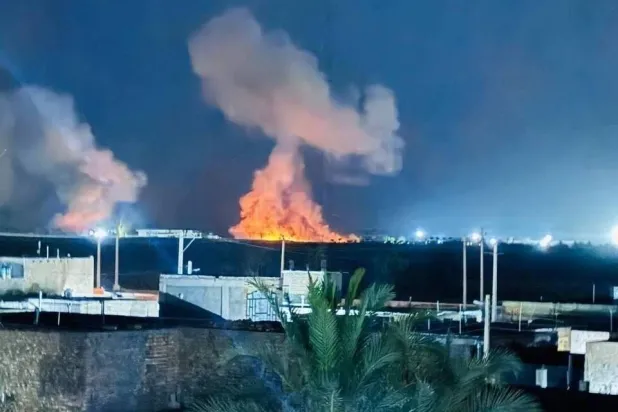 دوي انفجار في مدينة ايرانشهر القريبة من الحدود الباكستانية في جنوب شرق فجر الخميس (تلغرام)