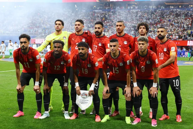 منتخب مصر حصد الإشادات رغم مغادرته المونديال (رويترز)