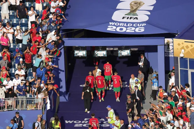 فرضت الواقعية نفسها وكتب منتخب فرنسا السطر الأخير لنهاية حلم المغرب (أ.ف.ب)