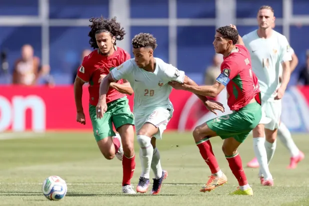 Dünya Kupası çeyrek finalistleri arasında en az deplasman yapan ülke Fransa oldu (AFP)