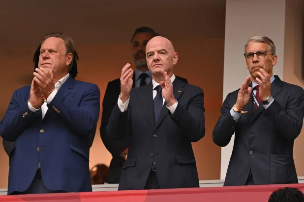 السويسري جياني إنفانتينو رئيس الاتحاد الدولي لكرة القدم «فيفا» (أ.ف.ب)