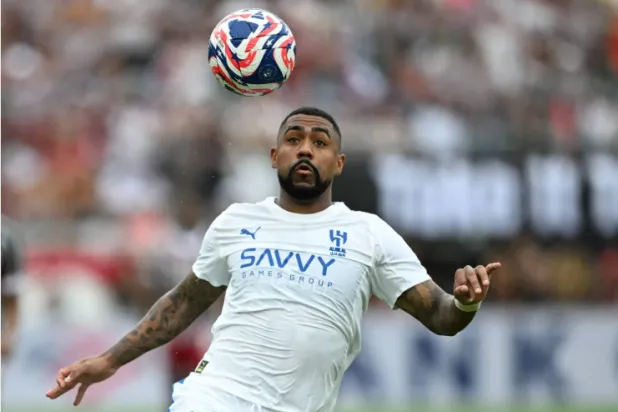 جناح الهلال البرازيلي فيليب مالكوم (أ.ف.ب)