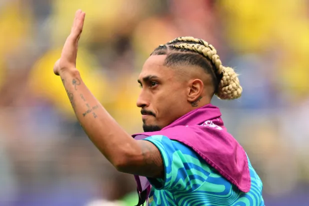 البرازيلي رافينيا على رادار الهلال (رويترز)