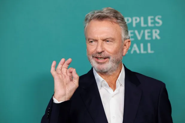 FILE PHOTO: Sam Neill attends a premiere of the television series 'Apples Never Fall', in Los Angeles, California, US March 12, 2024. REUTERS/Mario Anzuoni/File Photo