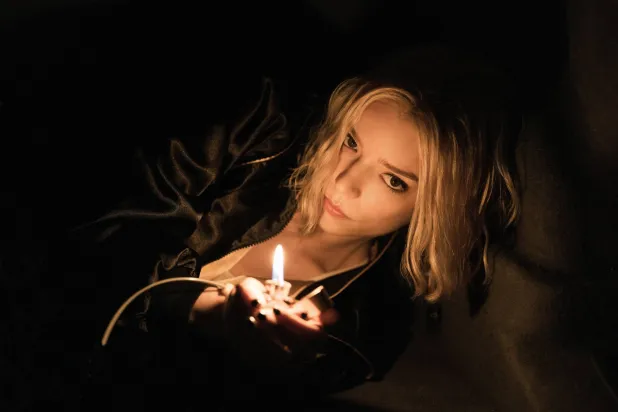  This image released by Apple TV shows Anya Taylor-Joy in a scene from "Lucky." (Jessica Brooks/Apple TV via AP) 