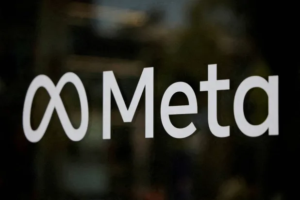 FILE PHOTO: The logo of Meta at the Meta Lab in Los Angeles, California, US, May 20, 2026. REUTERS/Daniel Cole/File Photo