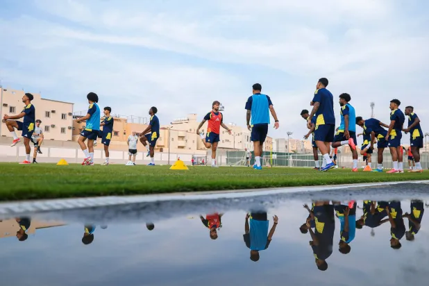 صفقة رعاية شركة «البحر الأحمر» لفريق نادي النصر مهددة بالإلغاء (موقع النادي)