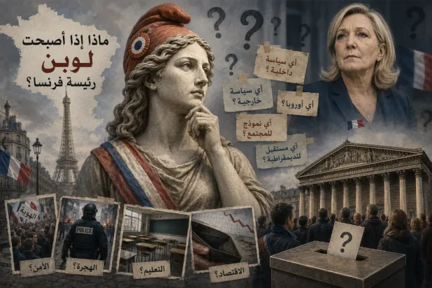 رسم توضيحي مولّد بالذكاء الاصطناعي