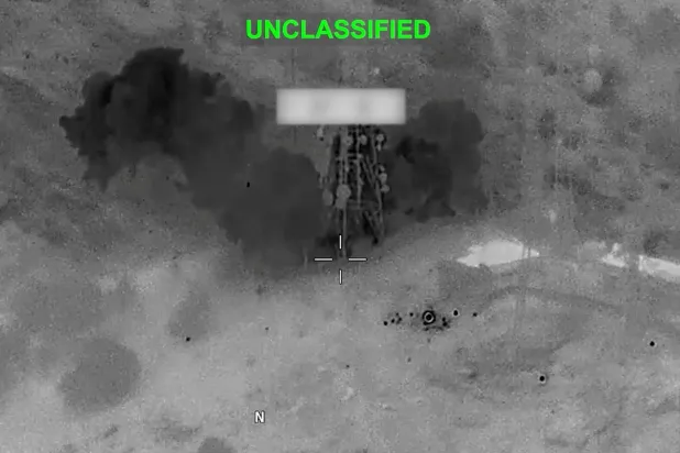 Smoke rises from an explosion at an unknown location, during what US Central Command (CENTCOM) says are strikes on Iran, in this screen grab taken from a handout video released July 17, 2026. US Central Command/Handout via REUTERS