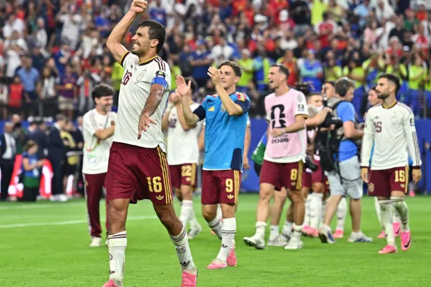 رودريقائد إسبانيا ولاعب مانشستر سيتي (رويترز)