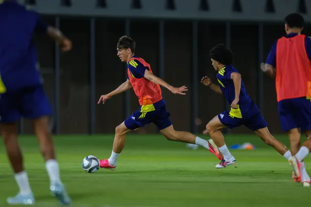 من تدريبات النصر في الرياض (موقع النادي)